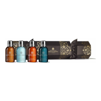 Molton Brown 'Woody & Aromatic Christmas Cracker' Bath & Shower Gel - 4 Pieces
