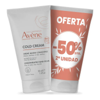 Avène 'Cold Cream Concentrated Duo' Handcreme - 50 ml, 2 Stücke