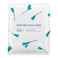 Hyggee 'Relief Blue Flower' Gesichtsmaske - 35 g