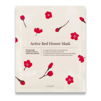 Hyggee 'Active Red Flower' Face Mask - 35 g