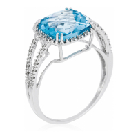 Atelier du diamant 'Divine Topaze 10' Ring für Damen