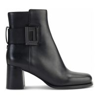 Karl Lagerfeld Paris Women's 'Pomona Buckled Dress' High Heeled Boots