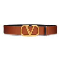 Valentino Garavani Women's 'Vlogo Signature Reversible' Belt