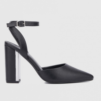 New York & Company Sandales à talon 'Pointed Toe Ankle Strap' pour Femmes