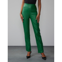 New York & Company Pantalon 'Coated Whitney Side Slit' pour Femmes