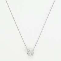 Comptoir du Diamant Women's 'Mon Précieux' Pendant with chain