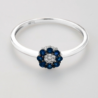 Comptoir du Diamant Women's 'Chailine' Ring