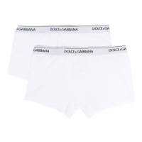 Dolce & Gabbana Men's 'Logo-Waist' Boxer Briefs - 2 Pieces