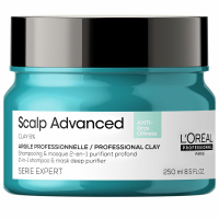 L'Oréal Professionnel Paris Shampoing masque 'Scalp Advanced Anti-Oiliness' - 250 ml