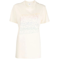 Isabel Marant Etoile T-shirt 'Zoeline Logo' pour Femmes