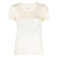 Isabel Marant Etoile 'Ziliani Logo' T-Shirt für Damen