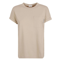 Brunello Cucinelli T-shirt 'Chest Pocket' pour Femmes