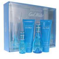 Davidoff 'Cool Water Woman' Coffret de parfum - 4 Pièces