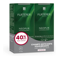 René Furterer Set de Shampoing 'Neopur Antipelliculaire Équilibrant' - 2 Pièces