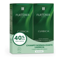 René Furterer 'Curbicia Rituel Purifiant Légèreté' Shampoo - 2 Pieces