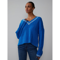 New York & Company Women's 'Ciao Varsity' Sweater