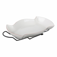 Evviva Large Serving Plate With Support