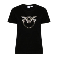 Pinko T-shirt 'Love Birds Embellished' pour Femmes