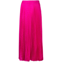 Valentino Women's 'Pleated Silk' Midi Skirt