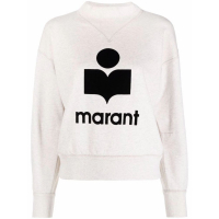 Isabel Marant Etoile 'Moby Flocked-Logo' Sweatshirt für Damen