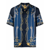 Versace Men's 'Nautical Graphic' Short sleeve shirt