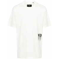 Y-3 Yohji Yamamoto Adidas 'Gfx Ss' T-Shirt für Herren