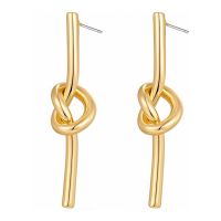 Liv Oliver Women's 'Knot Linear' Earrings