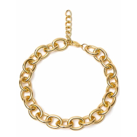 Liv Oliver Women's 'Polished Chunky Chain' Necklace