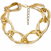 Liv Oliver Women's 'Chunky Open Link' Necklace