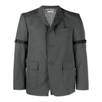 Thom Browne Men's 'Button-Fastening' Jacket