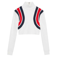 Gucci Women's 'Web Knitted' Crop Top