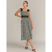 New York & Company Women's 'Just Me Zig Zag Lace' Sleeveless Dress