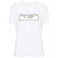 MICHAEL Michael Kors T-shirt 'Logo-Embellished' pour Femmes