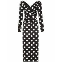 Dolce & Gabbana 'Polka Dot' Midi Kleid für Damen