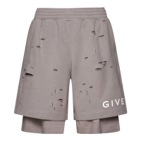 Givenchy Short en coton 'Doubled' pour Hommes