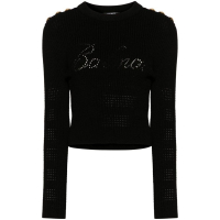 Balmain Women's '6-Buttons Ribbed' Sweater