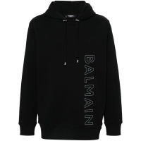 Balmain Sweatshirt à capuche  'Logo-Embossed' pour Hommes