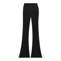 Courrèges Women's 'Reediton Ribbed Flared' Trousers