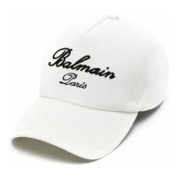 Balmain Men's 'Signature Logo-Embroidered' Cap