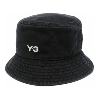 Y-3 Men's 'Logo-Embroidered' Bucket Hat