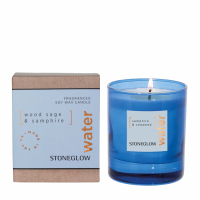StoneGlow 'Water Elements - wood sage & samphire' Scented Candle - 160 g