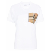 Burberry T-shirt 'Vintage Check-Pocket' pour Femmes