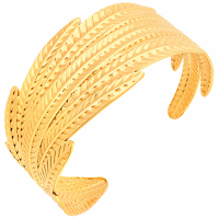 La Chiquita Women's 'Sagoa Leaf' Bracelet