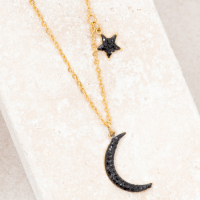 La Chiquita Women's 'Starmoon' Necklace