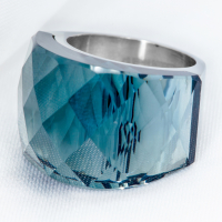 La Chiquita Women's 'Ice Crystal' Ring