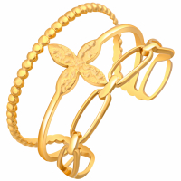 La Chiquita Women's 'Flogarme' Adjustable Ring