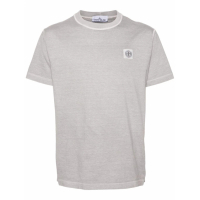 Stone Island 'Compass-Appliqué' T-Shirt für Herren