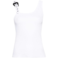 Versace Jeans Couture Women's 'Buckle-Embellished' Sleeveless Top