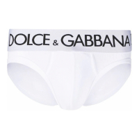 Dolce & Gabbana Men's 'Logo-Waistband Stretch' Briefs