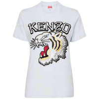 Kenzo Women's 'Varsity Jungle-Appliqué' T-Shirt